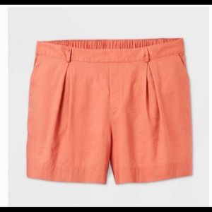 Ava & Viv linen pull on shorts NWOT Size: 1X